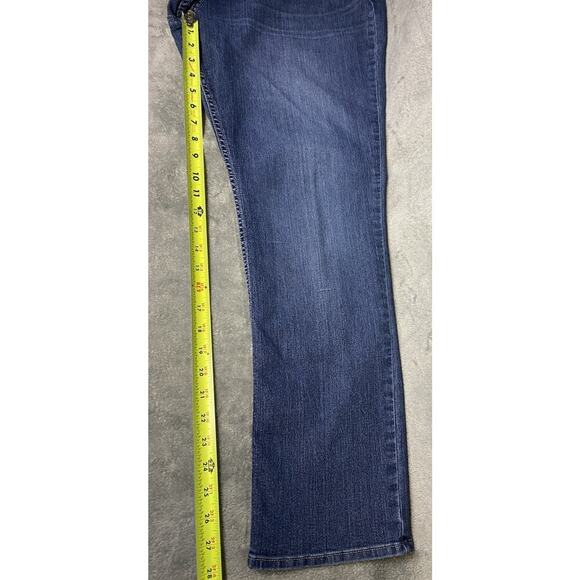 Lee Riders Curvy Fit Midrise Petite Skinny Jeans 18P Medium Wash - Picture 9 of 9